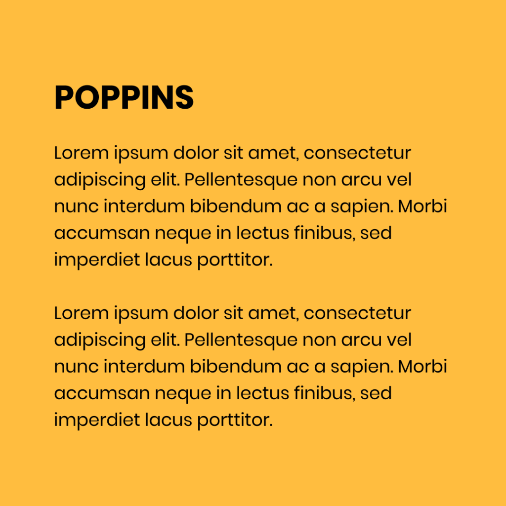 Figure 11 Font - Poppins