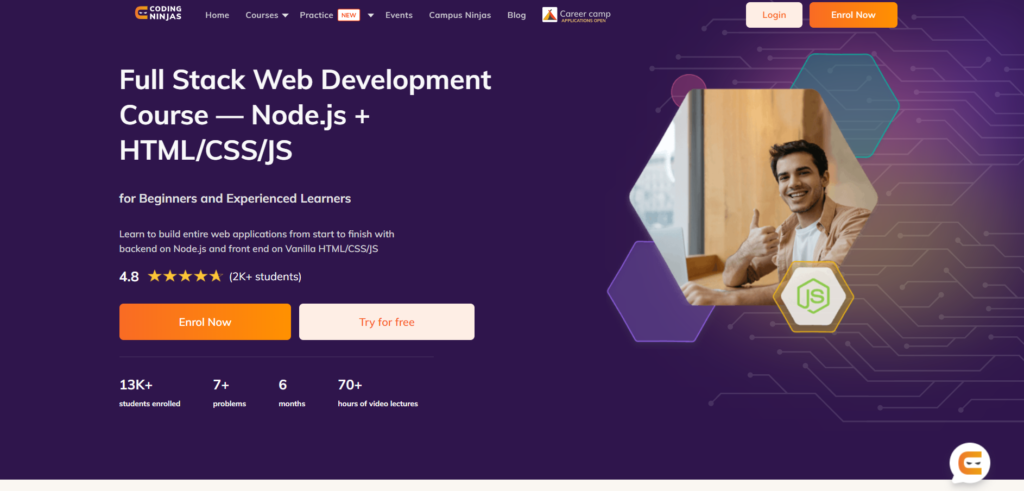 Coding_Ninjas_Full_Stack_development_course_Node.js+HTML/CSS/JS